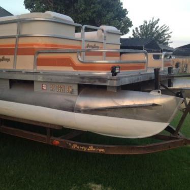 1984 Sun Tracker fishing barge 24