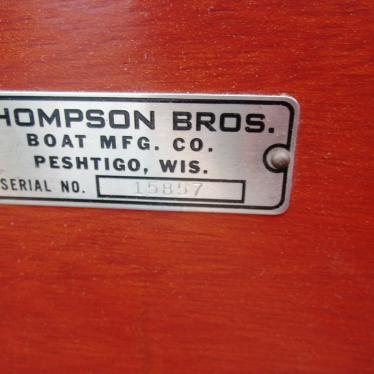 1957 Thompson off shore cruiser