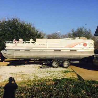 2002 Tracker sun tracker fishing barge 25 signature