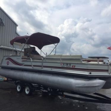 1997 Tracker party barge