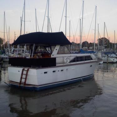 1973 Trojan flybridge motor yacht