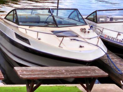 21 Foot Boat With Cuddy Cabin. 1985