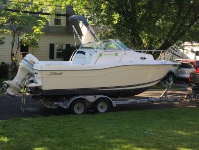 1986 Chaparral 19ft boat