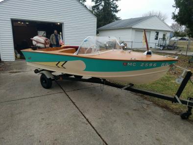 Elgin Elgin/Sears Kit Boat 1957