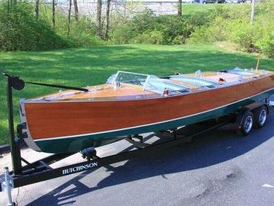Hutchinson 28' Triple Cockpit Gentleman's Runabout 1934