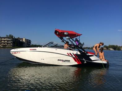 Sea Doo 210 Challenger Wake Boat 430HP Supercharged One Owner 2012