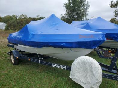 1987 182 Curtless. 16 Ft. Runabout. Faberless. 1987