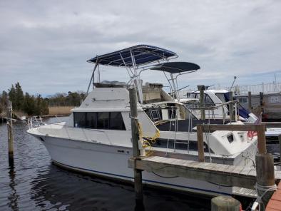 Silverton 43' Boat Located In Forked RIver, NJ - No Trailer 1983