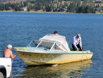Fiberform 17' Boat Located In Anaconda, MT - Has Trailer 1972