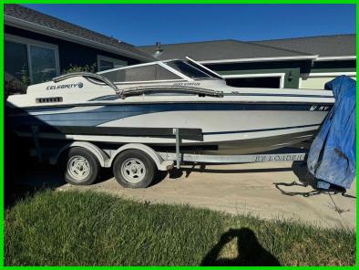 Celebrity Ski 200 Status 19’ FreshWater Fiberglass Ski Boat 350HP & Trailer 1995