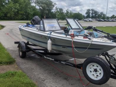 Panther 15' Ski Boat Outboard 1988