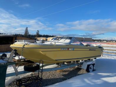 Bayliner 16' Runabout Boat W/ Bill Of Sale For Boat & Trailer 1978