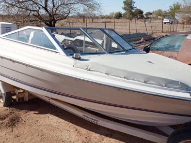 Bayliner Capri 16' Runabout Boat W/ Bill Of Sale And Trailer 1985