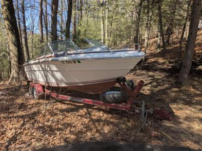 Sea Ray 22' Cuddy Cabin W/ Bill Of Sale And Trailer 1992