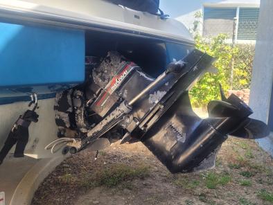Bayliner Capri 19ft. Open Bow. With Wakeboard Pylon And 8ft Bimini Top 1991