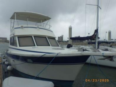 Burns Craft 40ft Sports Fisher Motor Yacht For Sale. $9,000 1984